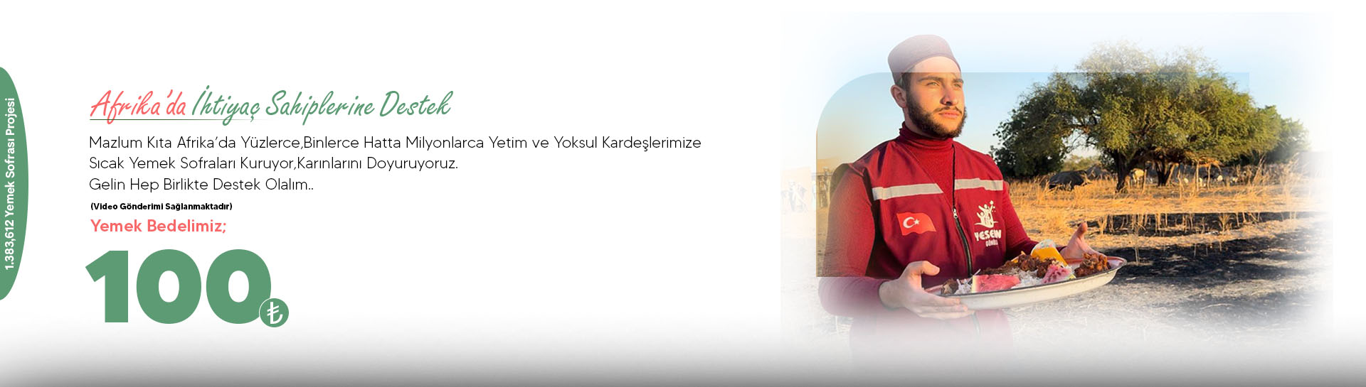 Afrika'da Yemekler Dağıtıyoruz