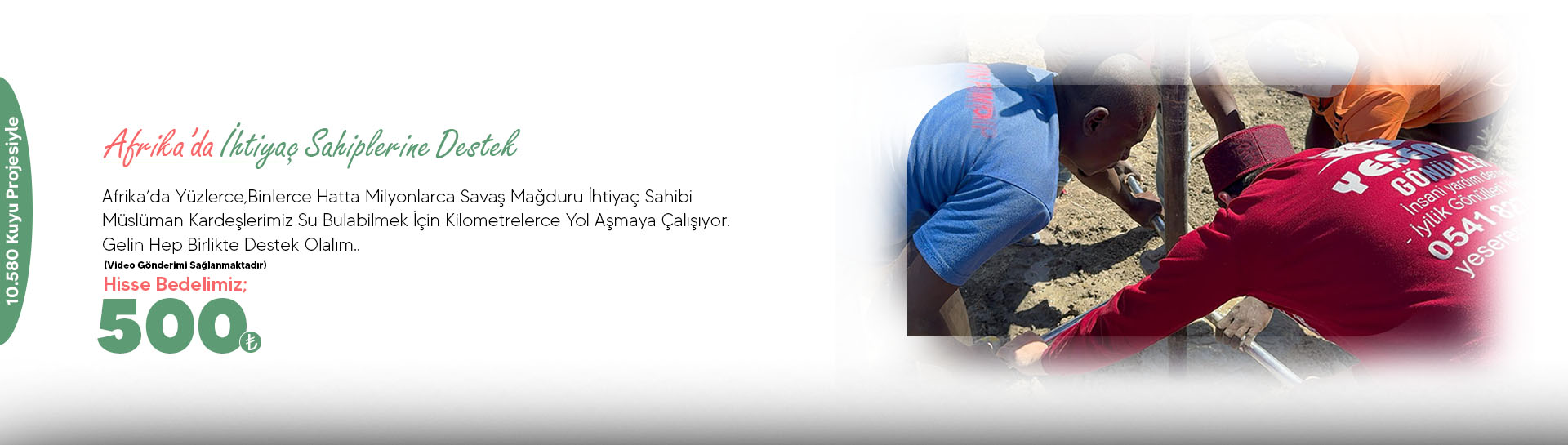 Afrika'da Su Kuyuları Açıyoruz