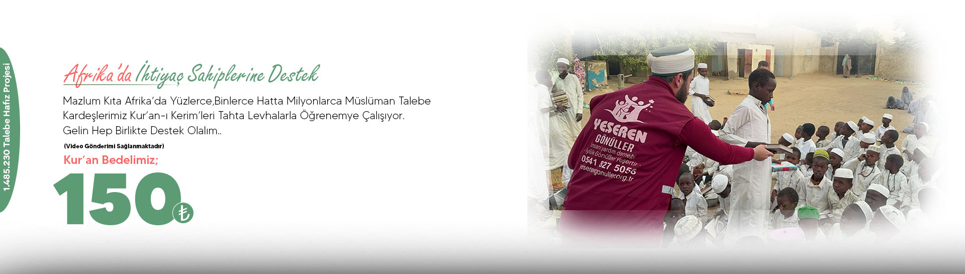 Afrika'da Kur'an -ı Kerim Dağıtıyoruz